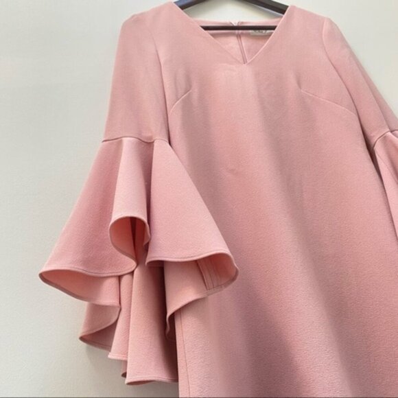 NWT Eliza J. Dramatic‎ Bell Sleeve Shift Dress Women Size 2 - Picture 6 of 10